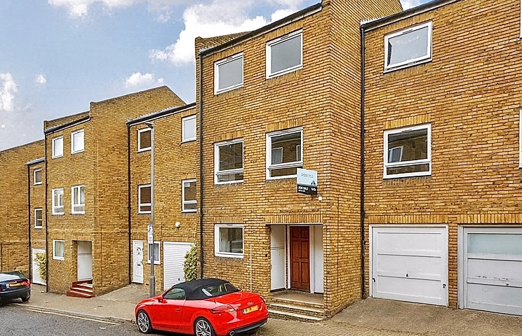 4 bedroom townhouse for sale - Rochelle Close, London, SW11